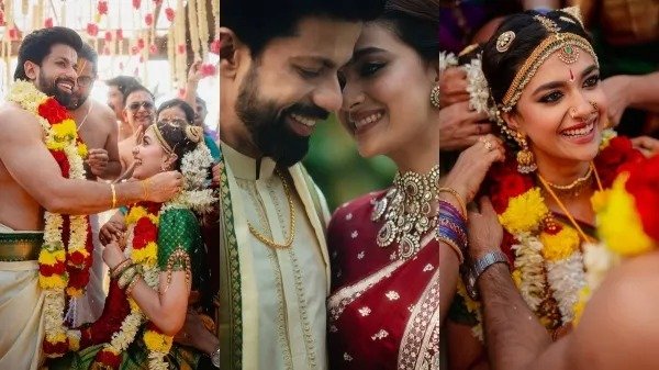 Keerthy Suresh Wedding: காதலரை மணந்தார் கீர்த்தி சுரேஷ்....